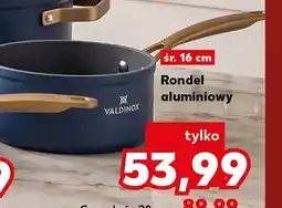 Kaufland Rondel aluminiowy śr. 16 cm Valdinox oferta