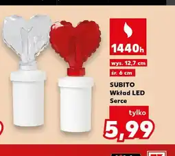 Kaufland Wkład LED Serce Subito oferta