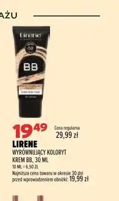 Drogerie Natura Wyrównujący koloryt krem BB Lirene oferta