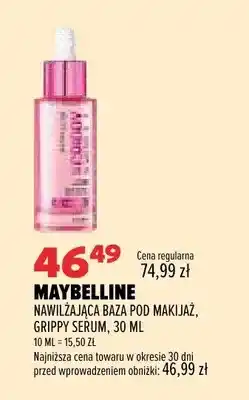 Drogerie Natura Nawilżająca baza pod makijaż Grippy Serum Maybelline oferta