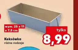 Kaufland Keksówka 25x11x7,5 cm oferta