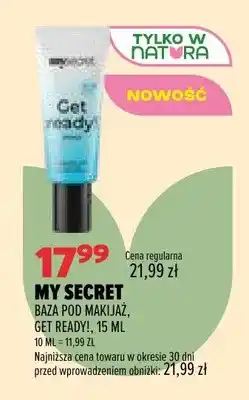 Drogerie Natura Baza pod makijaż Get Ready! My Secret oferta