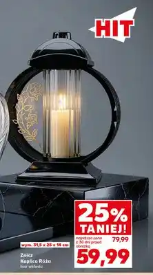 Kaufland Znicz Kaplica Róża bez wkładu oferta