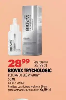 Drogerie Natura Peeling do skóry głowy Biovax Trychologic oferta