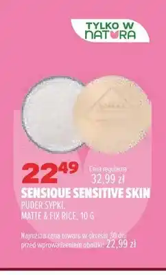 Drogerie Natura Puder sypki Matte & Fix Rice Sensique Sensitive Skin oferta