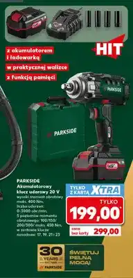 Kaufland Akumulatorowy klucz udarowy Parkside oferta