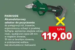 Kaufland Akumulatorowy sekator do przycinania Parkside oferta