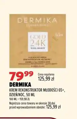 Drogerie Natura Krem rekonstruktor młodości 65+ dzień/noc Dermika oferta
