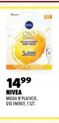 Drogerie Natura Maska w płachcie Q10 Energy Nivea oferta