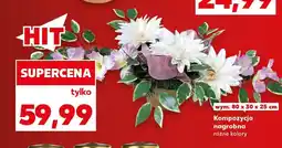 Kaufland Kompozycja nagrobna 80x30x25 cm oferta