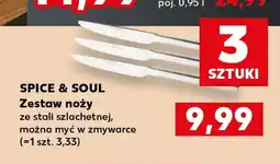 Kaufland Zestaw noży ze stali szlachetnej Spice & Soul oferta
