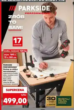 Kaufland Zestaw ze stołem warsztatowym Parkside Performance oferta