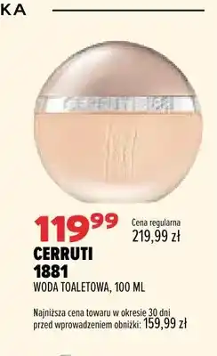 Drogerie Natura Woda toaletowa Cerruti 1881 oferta