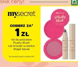 Drogerie Natura Róż do policzków Plushy Blush My Secret oferta