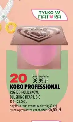 Drogerie Natura Róż do policzków Blushing Heart Kobo Professional oferta
