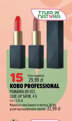 Drogerie Natura Pomadka do ust Luxe Lip Satin Kobo Professional oferta