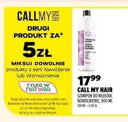 Drogerie Natura Szampon do włosów Wzmocnienie Call My Hair oferta