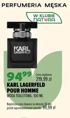 Drogerie Natura Woda toaletowa Karl Lagerfeld Pour Homme oferta