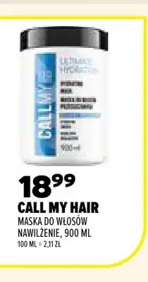 Drogerie Natura Maska do włosów Nawilżenie Call My Hair oferta