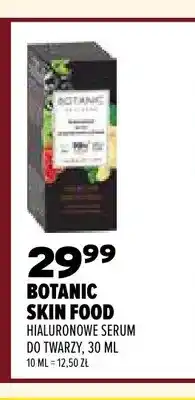 Drogerie Natura Hialuronowe serum do twarzy Botanic Skin Food oferta
