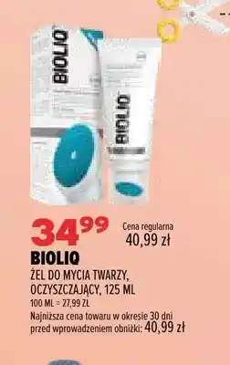Drogerie Natura Żel do mycia twarzy oczyszczający Bioliq oferta