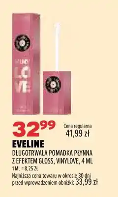 Drogerie Natura Długotrwała pomadka płynna z efektem gloss Vinylove Eveline oferta