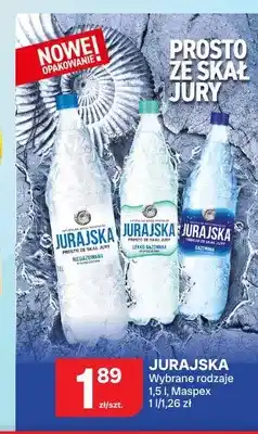Chorten Woda mineralna Jurajska oferta