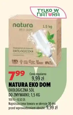 Drogerie Natura Ekologiczna sól do zmywarki Natura Eko Dom oferta