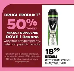Drogerie Natura Antyperspirant w sprayu dla mężczyzn Rexona oferta