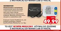 Kaufland Ciśnieniomierz naramienny Weinberger oferta