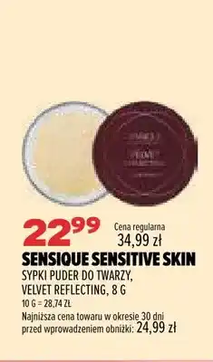 Drogerie Natura Sypki puder do twarzy Velvet Reflecting Sensique Sensitive Skin oferta