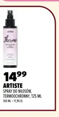 Drogerie Natura Spray do włosów termoochronny Artiste oferta