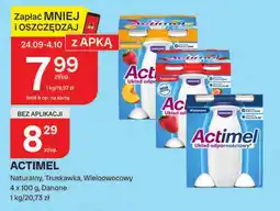 Chorten Napój jogurtowy Actimel naturalny 4-pak oferta