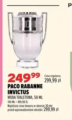 Drogerie Natura Woda toaletowa Paco Rabanne Invictus oferta