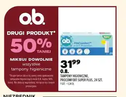 Drogerie Natura Tampony higieniczne ProComfort Super Plus O.B oferta