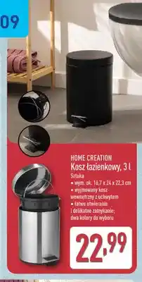 ALDI Kosz łazienkowy 3 l Home Creation oferta