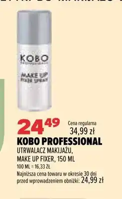 Drogerie Natura Utrwalacz makijażu Make Up Fixer Kobo Professional oferta