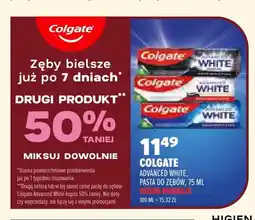Drogerie Natura Pasta do zębów Advanced White Colgate oferta