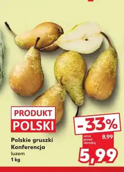 Kaufland Gruszki polskie Konferencja oferta