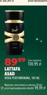 Drogerie Natura Woda perfumowana Lattafa Asad oferta