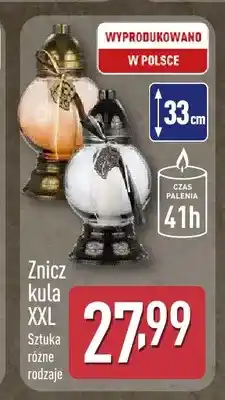 ALDI Znicz kula Xxl oferta