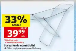 Auchan Suszarka do ubrań Solid oferta