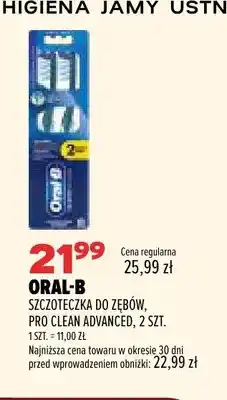 Drogerie Natura Szczoteczka do zębów Pro Clean Advanced 2-pak Oral-B oferta