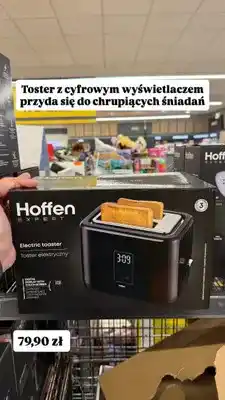 Biedronka Toster elektryczny Hoffen Expert oferta