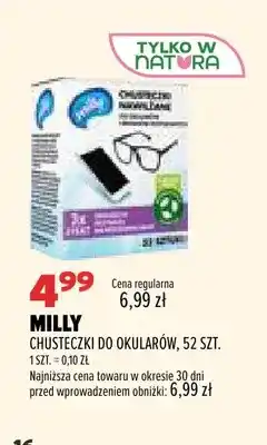 Drogerie Natura Chusteczki do okularów Milly oferta