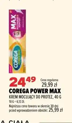 Drogerie Natura Krem mocujący do protez Power Max Corega oferta