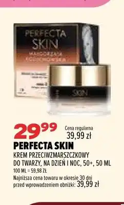 Drogerie Natura Krem przeciwzmarszczkowy do twarzy na dzień i noc 50+ Perfecta Skin oferta
