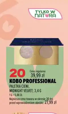 Drogerie Natura Paletka cieni Midnight Velvet Kobo Professional oferta