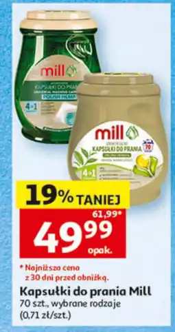 Auchan Kapsułki do prania mill oferta