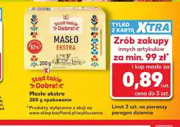 Kaufland Masło ekstra Stąd Takie Dobre! oferta